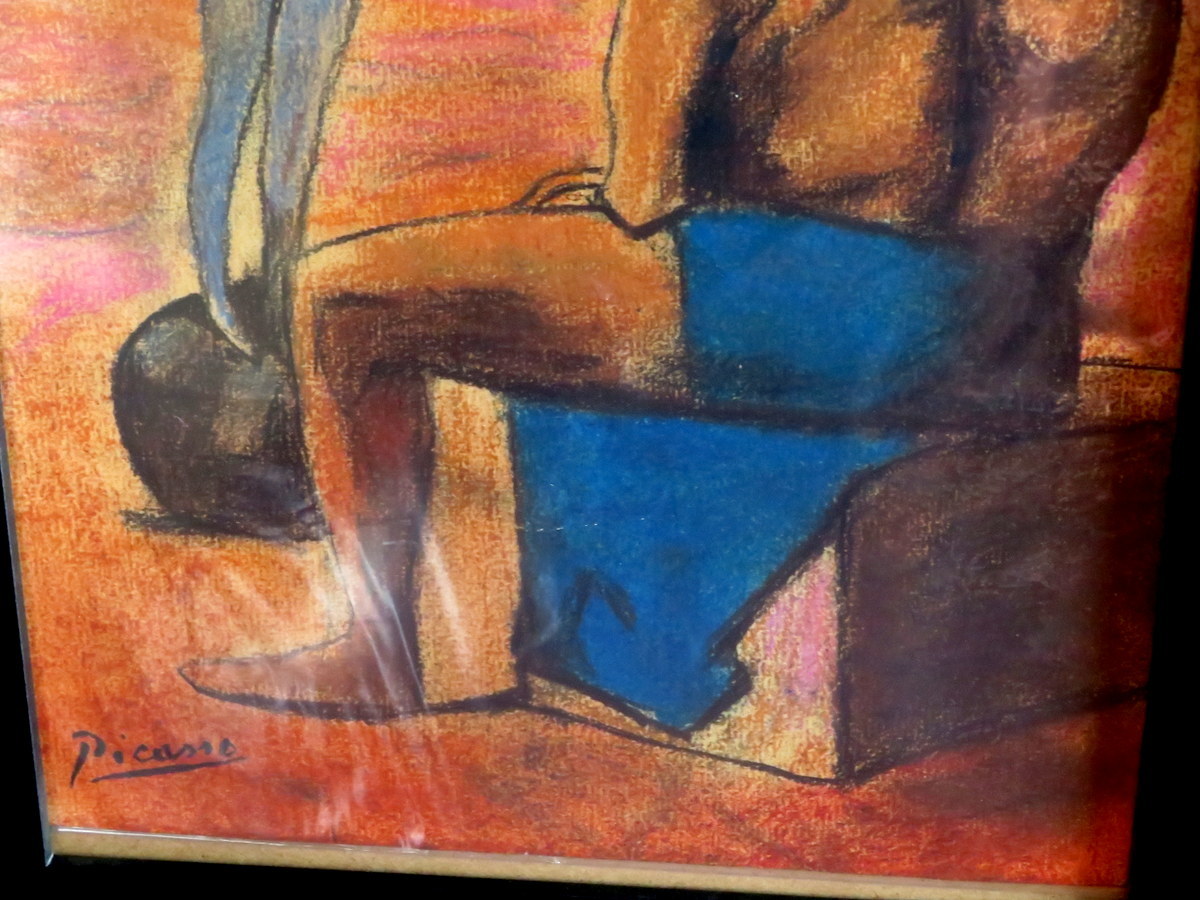 パブロ ピカソ Pablo Picasso 青の時代 アクロバットの家族 1905年