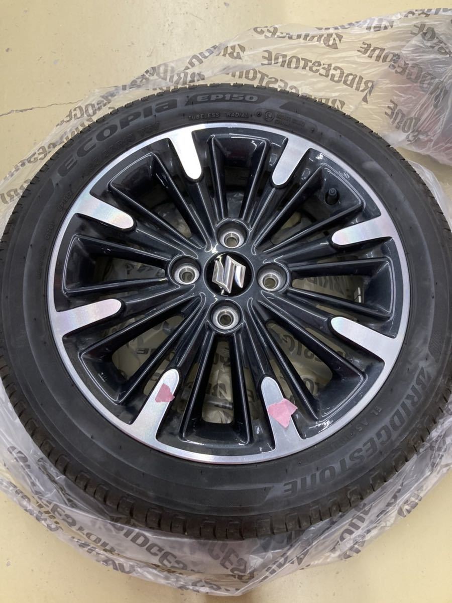 車 スペーシアカスタム MK53S 純正アルミホイール 15インチ 1つ