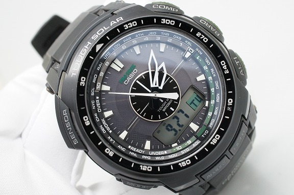 I86○作動良好 CASIO PRO TREK プロトレック PRW-S5100 TOUGH SOLAR