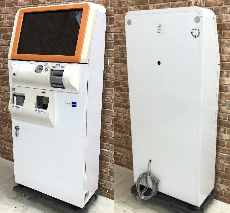 *I052 GLORY グローリー タッチパネル式 自動券売機 VT-T10BM2 100V 