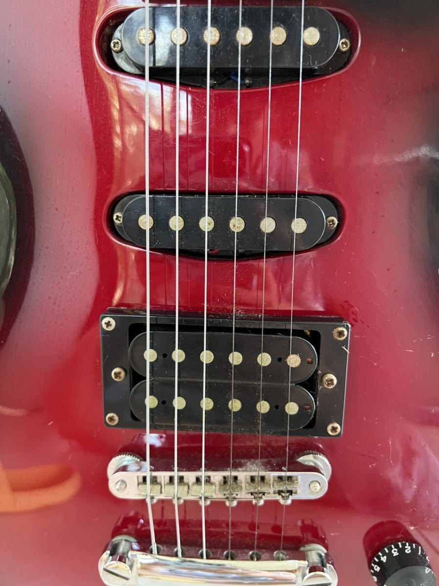 Grass Roots SGタイプ エレキギター レザーケース付 グラスルーツ