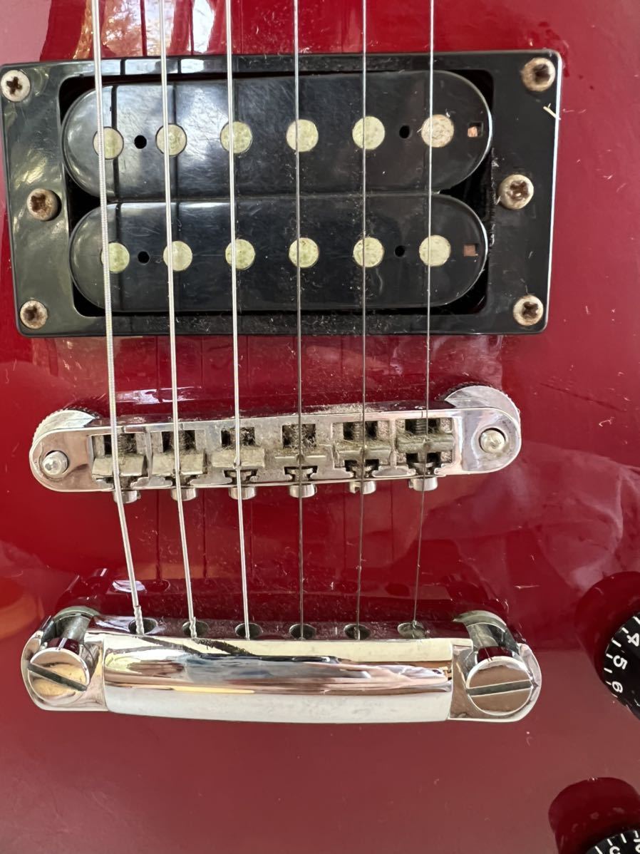 Grass Roots SGタイプ エレキギター レザーケース付 グラスルーツ