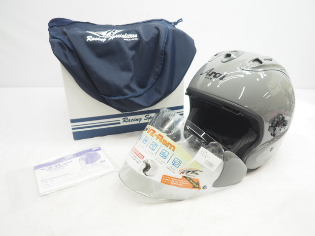アライ ヘルメット VZ-RAM 57.58cm arai ジェットヘル 状態良好 モダン 