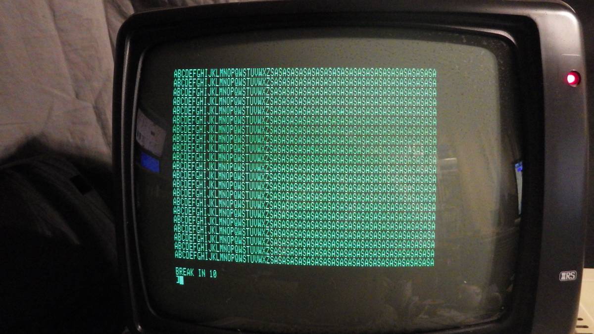 AppleIIe Apple IIe 通常動作 確認！ 内部画像、動作確認画像あり