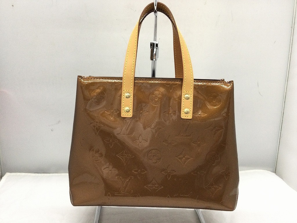 ルイ・ヴィトン LOUIS VUITTON リードPM ハンドバッグ ヴェルニ