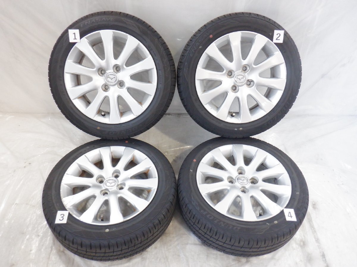 ☆22年製 バリ山 ベリーサ☆ 4H 100 6J +45 15インチ MAZDA