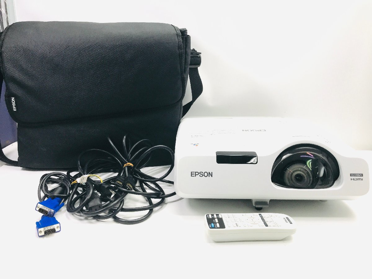 中古動作品エプソン【EPSON】プロジェクター EB-535W ランプ時間:高