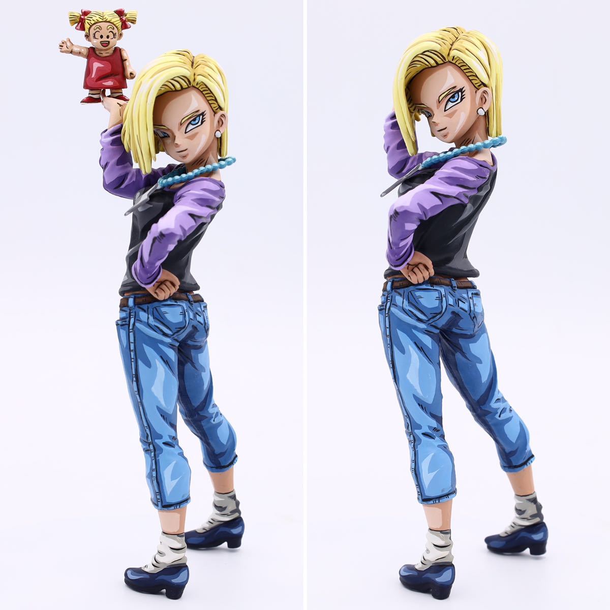 ドラゴンボール 造形天下一 マーロン 人造人間18号セット 2次元塗装