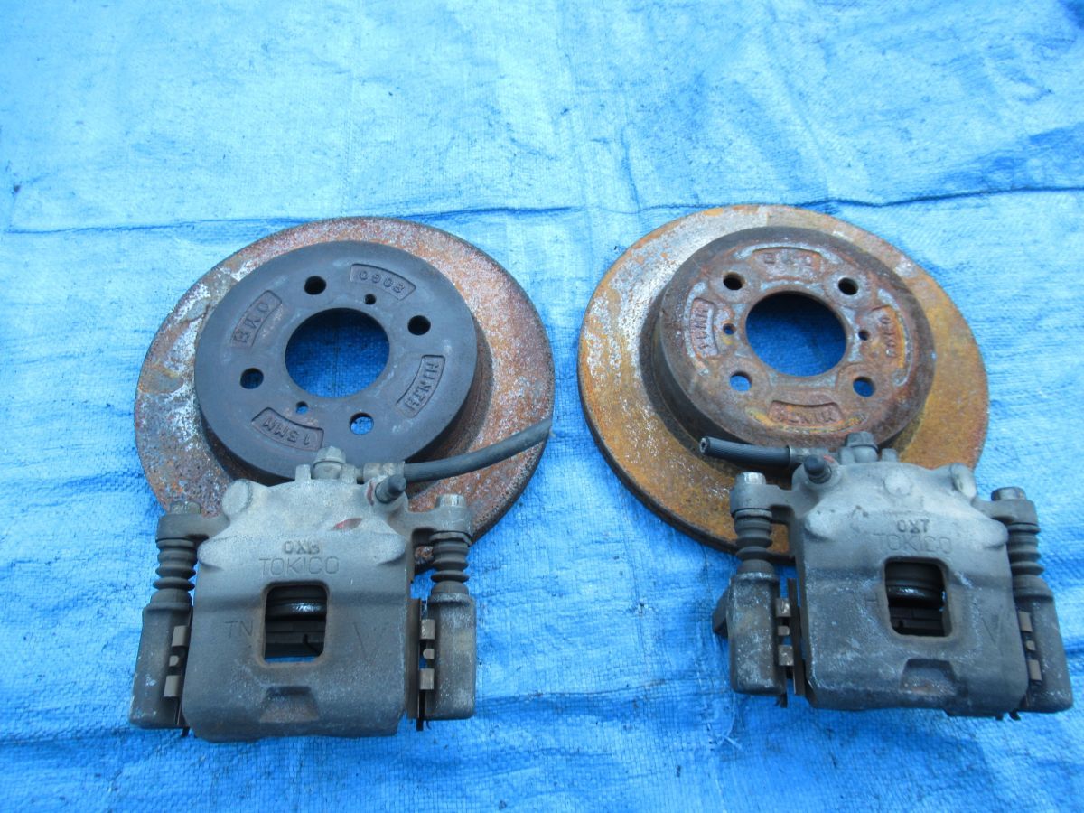 09-6 ターボ用 14V HN22S HN21S Kei HN12S HN11S フロント ブレーキ