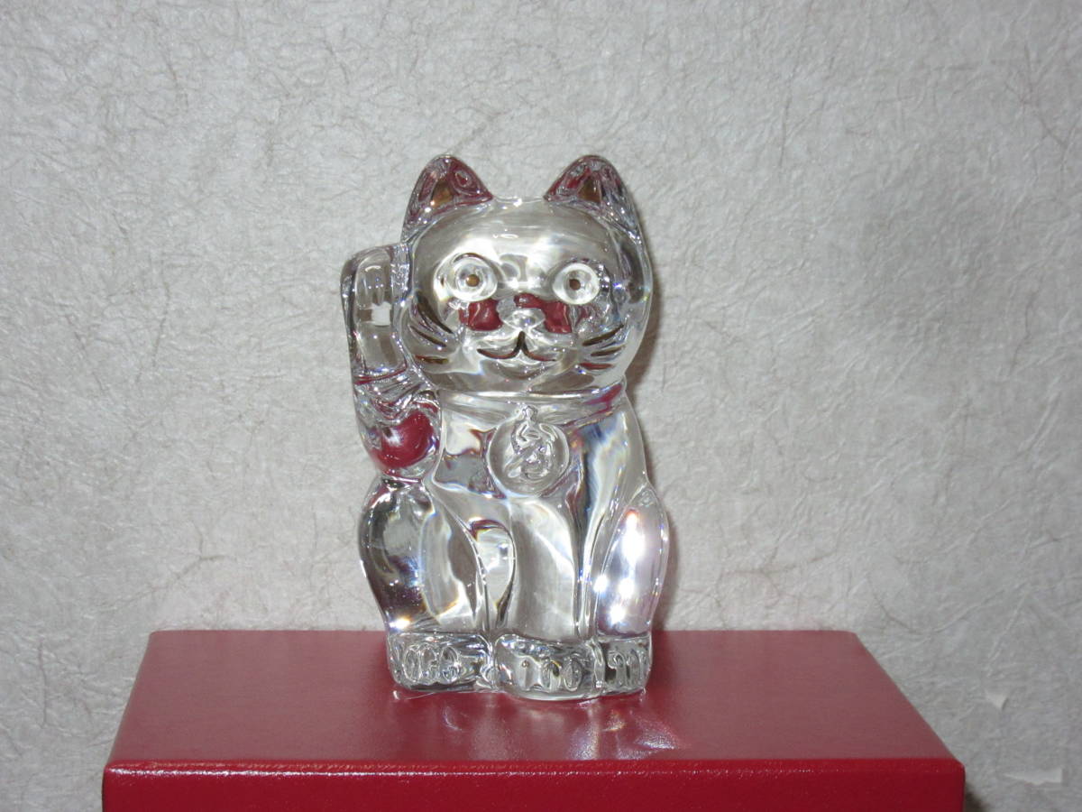 【正規品，100%新品】 バカラの招き猫 保管品 箱入り 格安(バカラ)｜売買されたオークション情報、yahooの商品情報をアーカイブ公開 - オークファン その他