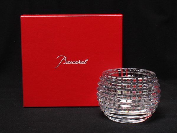 インテリア小物 Baccarat アイEYEキャンドルホルダー 美品