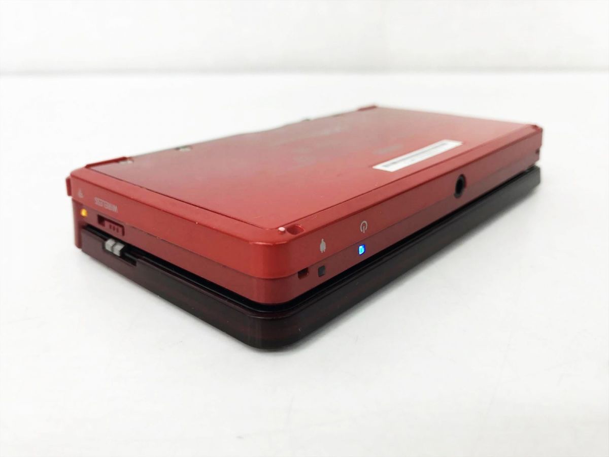 【1円】ニンテンドー3DS 本体 フレアレッド 任天堂 CTR-001 動作確認済 EC45-338jy/F3 本体 CTR-001 フレアレッド フレアレッド公式ストア ACアダプタ付き 動作確認済み