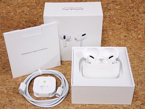 中古】Apple AirPods Pro MWP22J/A ノイズキャンセル Wireless