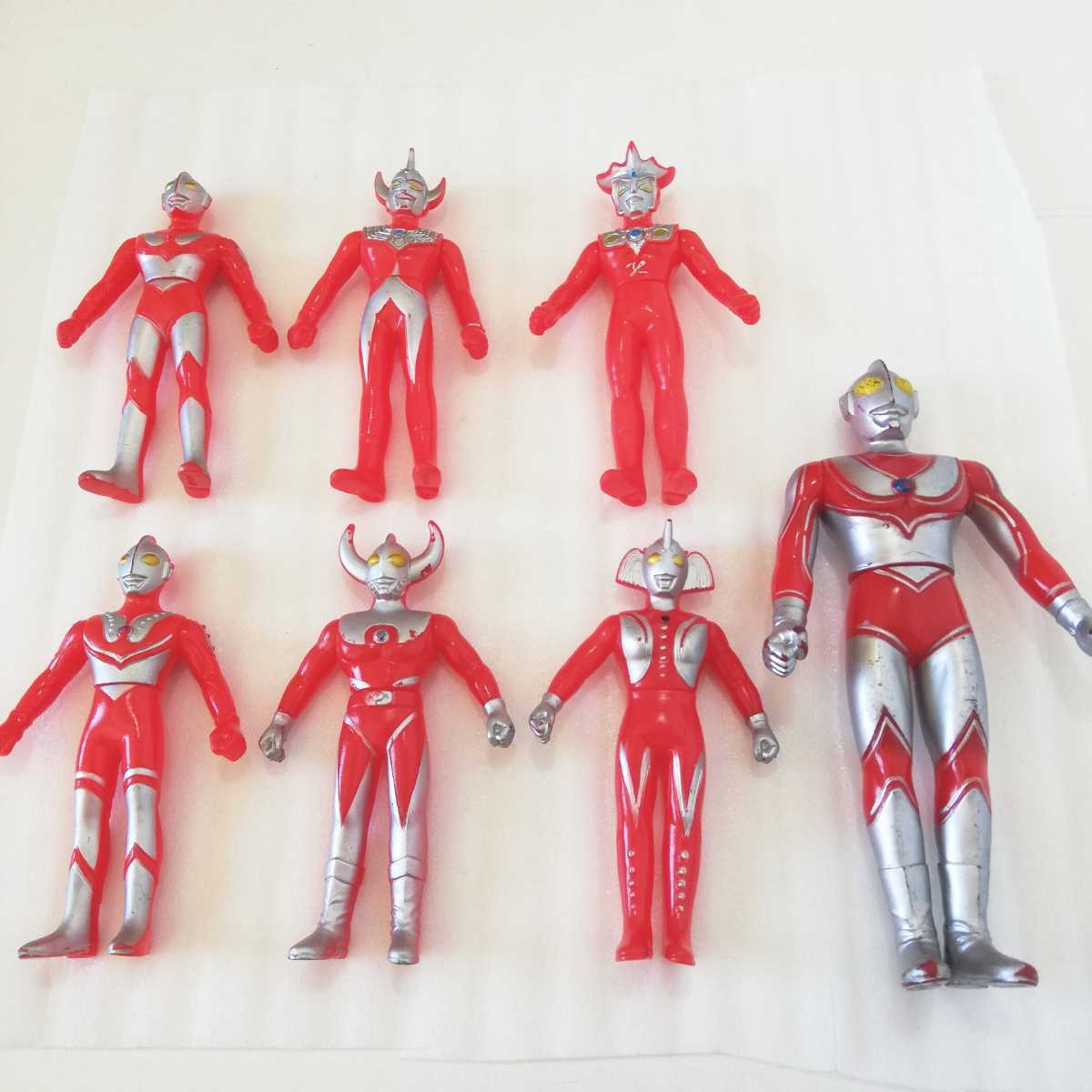 1983年 BANDAI バンダイ ウルトラマン ウルトラマンソフビ 7体セット 