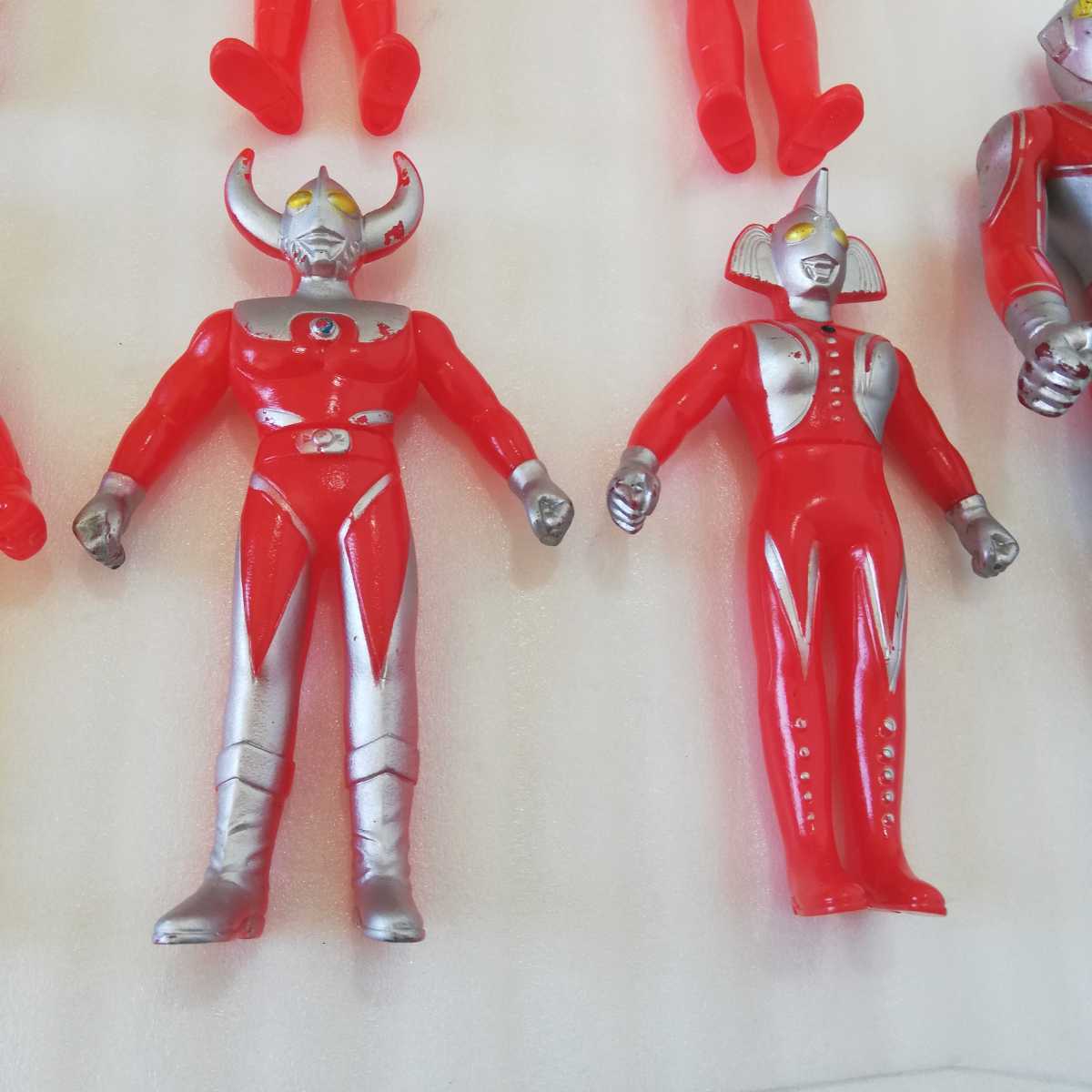 1983年 BANDAI バンダイ ウルトラマン ウルトラマンソフビ 7体セット 