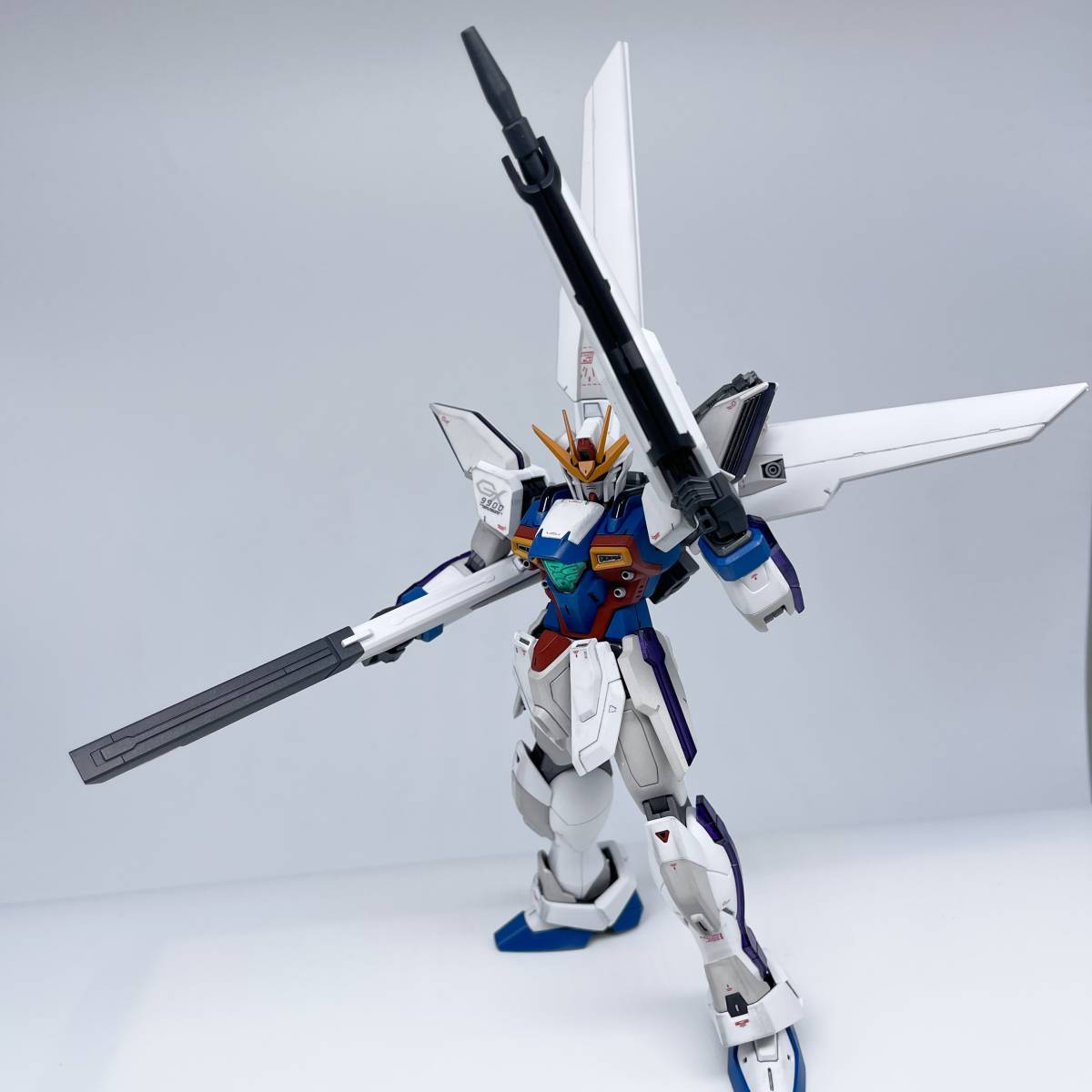 MG GX-9900 ガンダムエックス 全塗装完成品 1⁄100 Yahoo!オークション