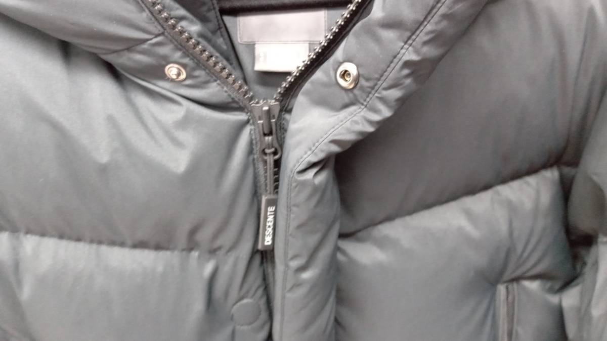 バックプリントダウンベンチコート DESCENTE デサント/ダウン80 