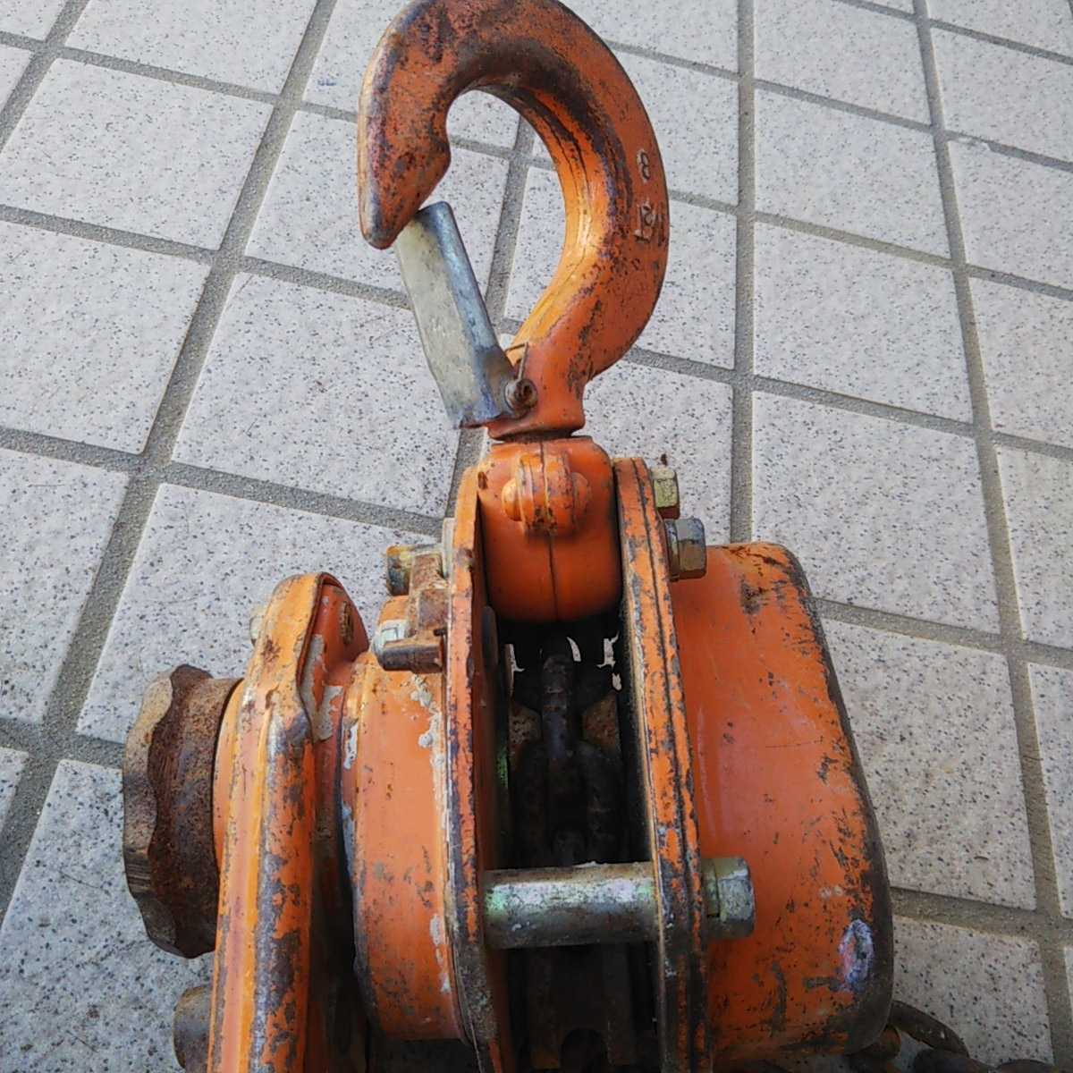 レバーブロック | キトー KITO チェーンブロック 株式会社キトー LB008 0.8t 1.2m 1.5m L5形LB KITO(キトー) L5形 超小形 吊具、クレーン、チェーンブロック 物流&frasl;梱包用品,レバーホイスト