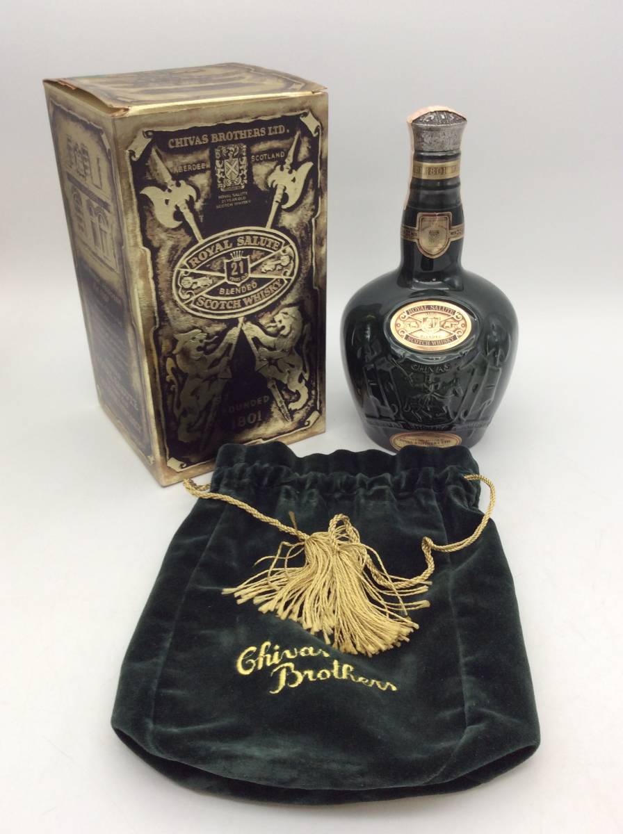 ROYAL 21年 未開栓 ロイヤルサルート 未開栓ROYAL 希少未開栓古酒(スコッチ