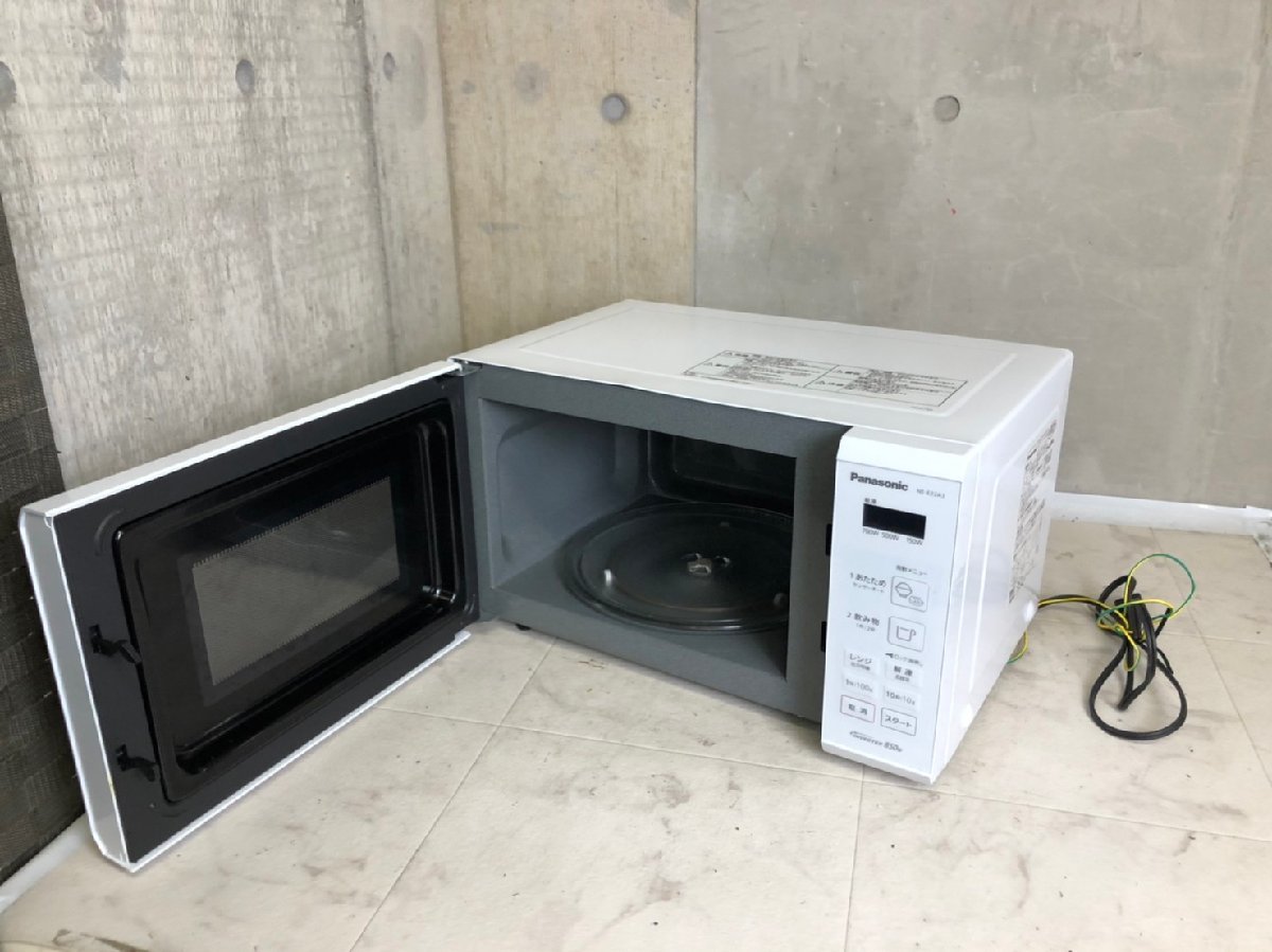 JG100003 Panasonic/パナソニック 電子レンジ NE-E22A3-W 2020年製