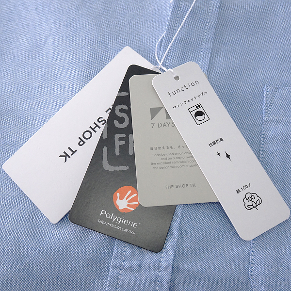 新品 タケオキクチ 7DAYS オックスフォード BD シャツ L 青 【I45078】 抗菌防臭 THE SHOP TK メンズ オールシーズン ボタンダウン タケオキクチ | TAKEO オックスフォード」に該当するメンズのシャツ&frasl;ブラウス（ブルー The Tyrwhitt