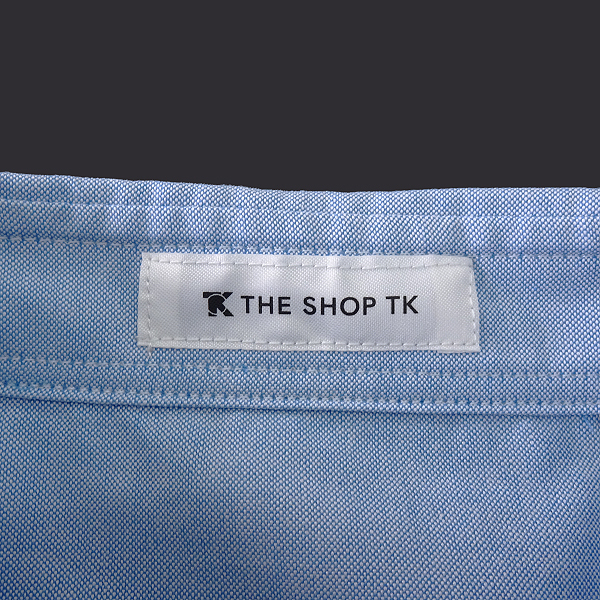 新品 タケオキクチ 7DAYS オックスフォード BD シャツ L 青 【I45078】 抗菌防臭 THE SHOP TK メンズ オールシーズン ボタンダウン タケオキクチ | TAKEO オックスフォード」に該当するメンズのシャツ&frasl;ブラウス（ブルー The Tyrwhitt