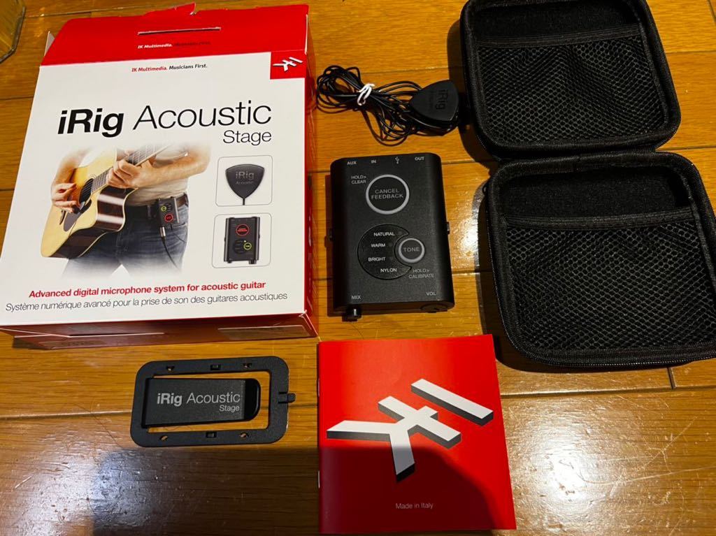 Acoustic iRig Stage Multimedia IK - 美品 acoustic stage 公式通販