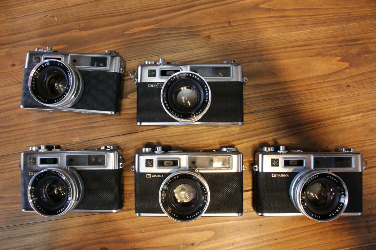 【2台まとめ】ヤシカ ELECTRO 35CC&35FC フィルムカメラ ヤシカ YASHICA ELECTRO 35 ジャンクまとめ 5個 たくさん まとめ