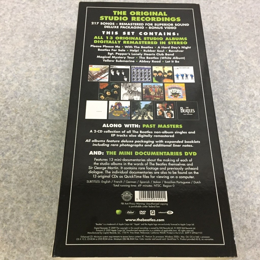 BEATLES (LONG CARD ⁄ Beatles The THE BOX, 16CD + 1DVD) ステレオ