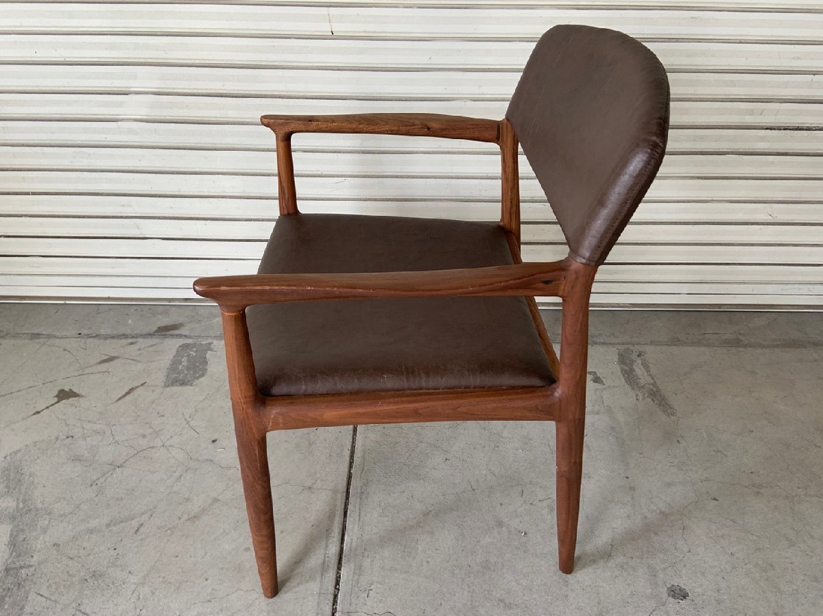 NG100074 SIKI FURNITURE シキファニチア NORTH ARM CHAIR レザー 