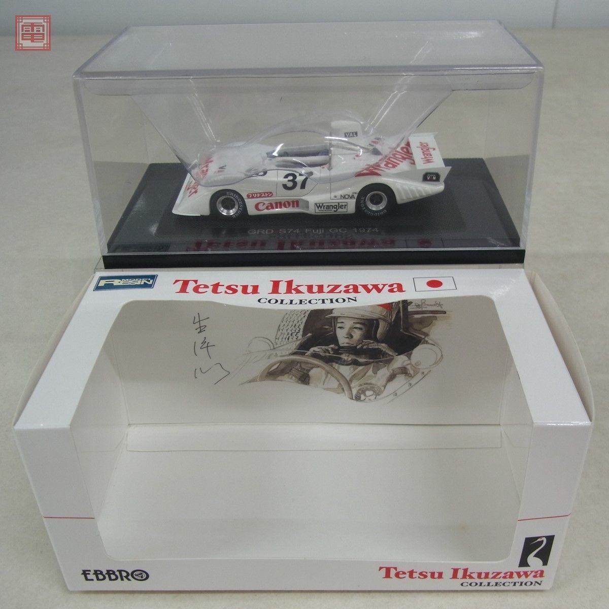 未開封 エブロ 1/43 GRD S74 Fuji GC 1974 #37 No.44655 生沢徹