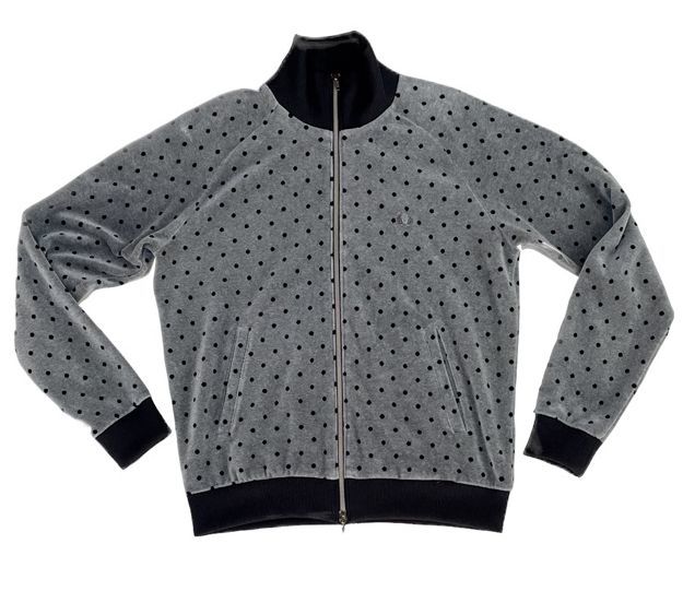 日本製 フレッドペリー FREDPERRY ジャージ トラックトップ ベロア