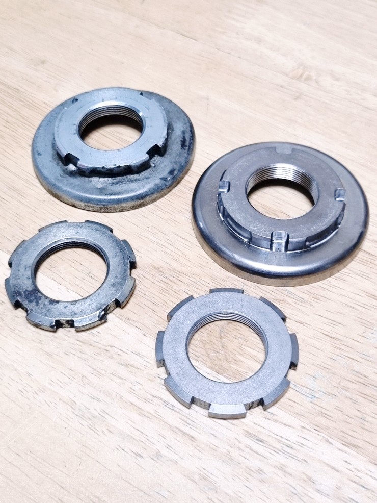 全国無料 104-B-1 ホンダNSR250用チタン合金ステアリングヘッドトップスレッドセット CBR400RR VFR400R RVF400Rなどホンダ車種多数の互換性(ホンダ用)｜売買されたオークション情報、yahooの商品情報をアーカイ オートバイメーカー別