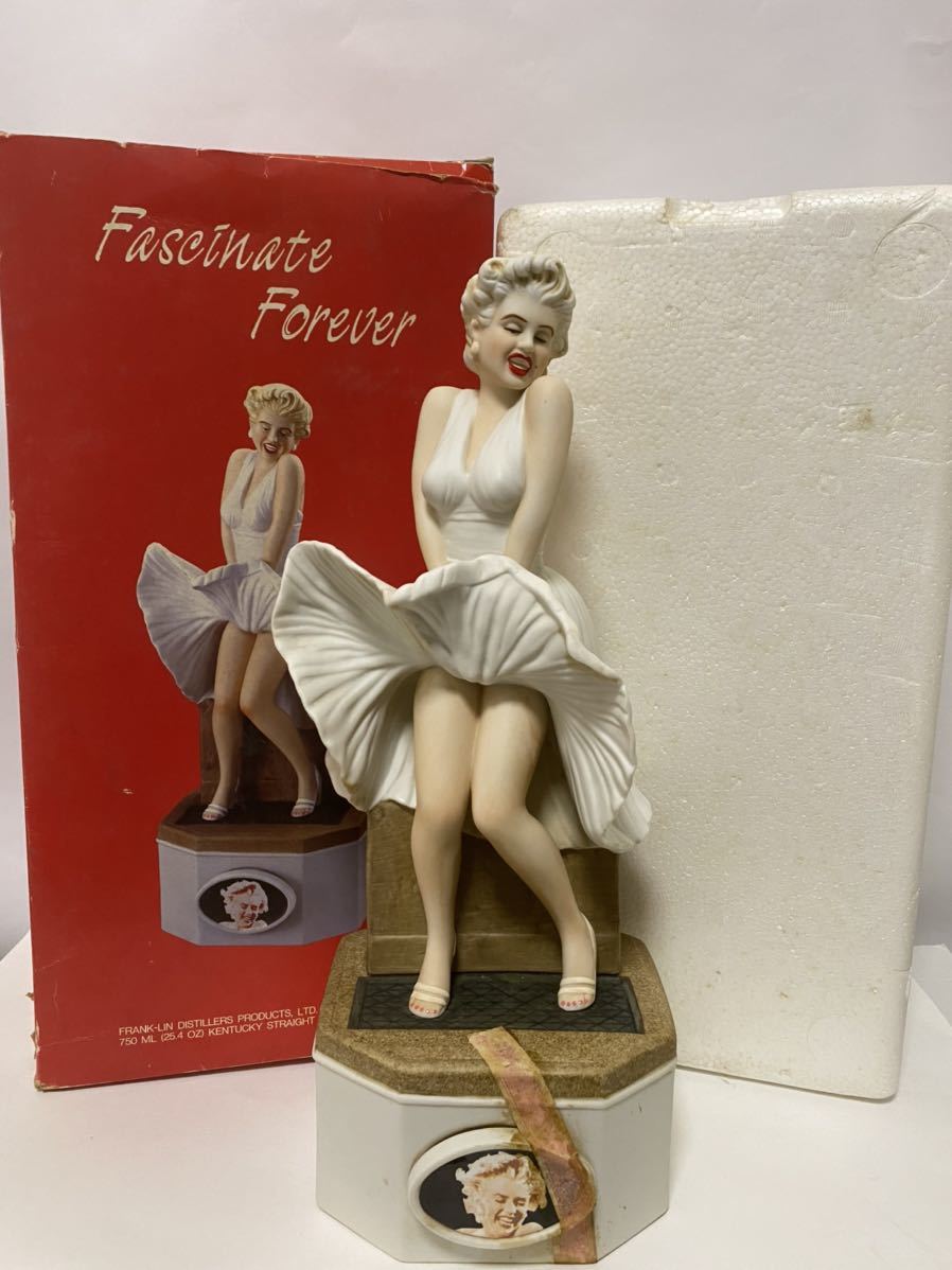 マリリン・モンロー（Marilyn monroe）陶器ボトル バーボンウイスキー