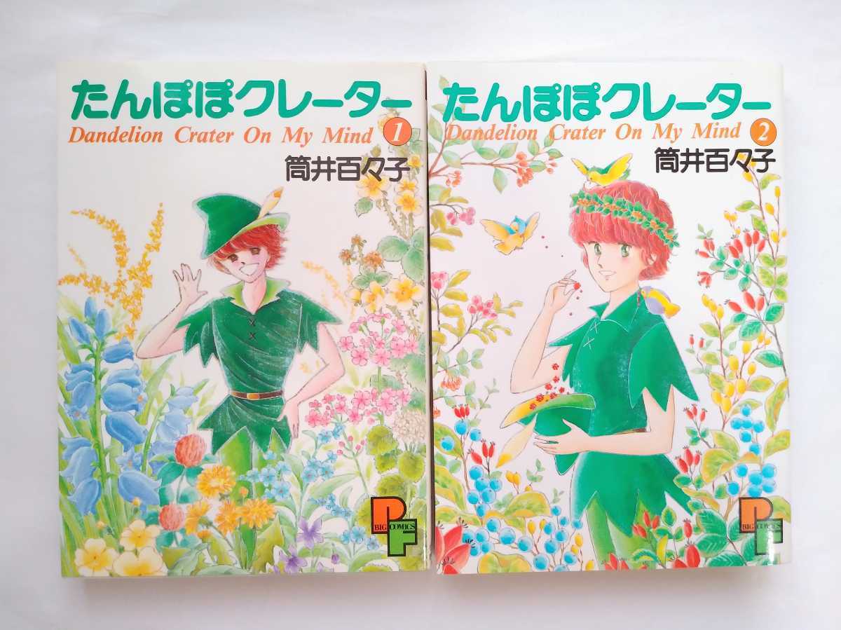 全初版本　筒井百々子著/たんぽぽクレーター全2巻など10冊セット 筒井百々子 たんぽぽクレーター 全2巻 たんぽぽクレーター 全2巻セット