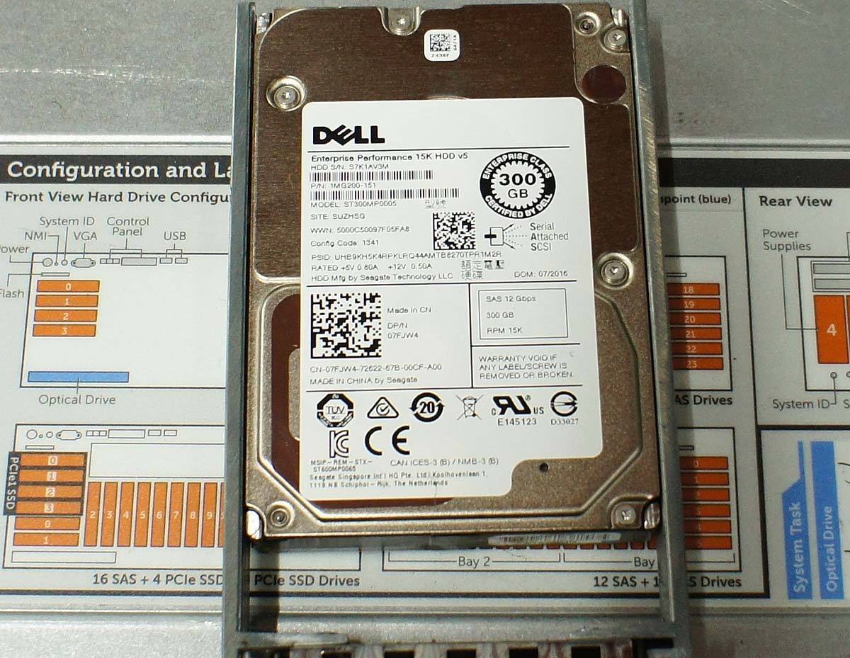 日通発送 4U ラックサーバー Dell PowerEdge R930/Xeon E7-8867 v3 x4基/メモリ256GB 16GB× ...