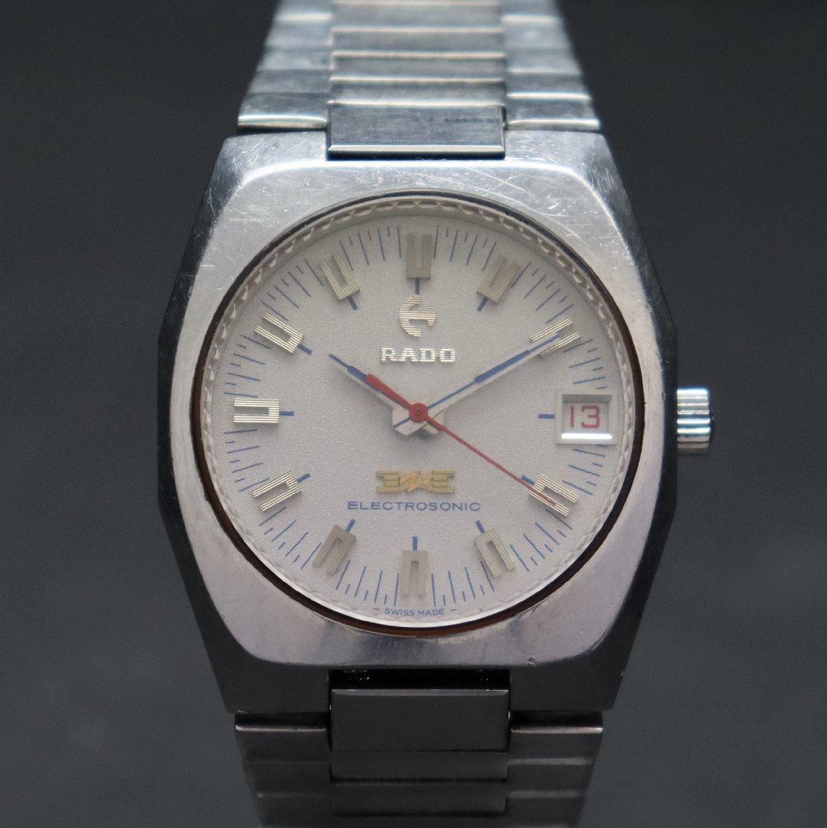 希少 RADO ラドー エレクトロソニック 音叉式 ジャンク品 カットガラス