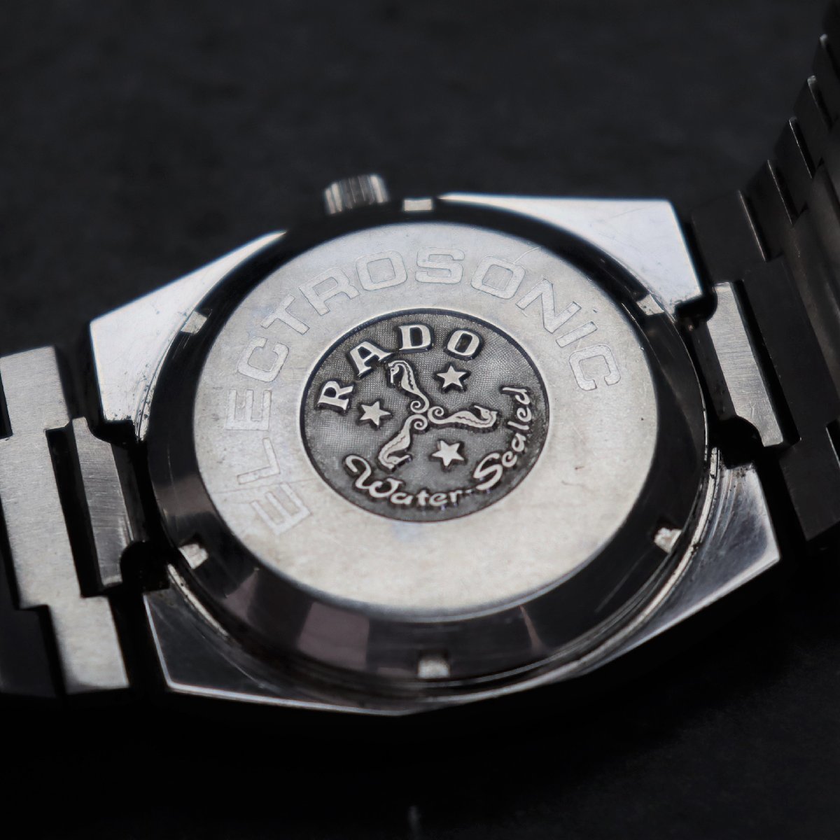 希少 RADO ラドー エレクトロソニック 音叉式 ジャンク品 カットガラス