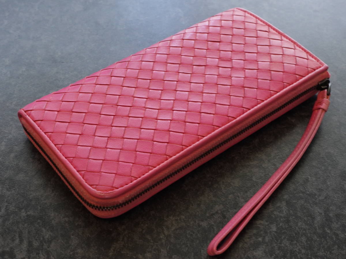 ボッテガ ◆イントレ Lジップ ◆ 良品used！ BOTTEGA VENETA