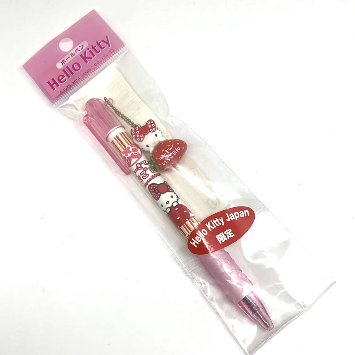 ご当地キティ Hello kitty Japan 限定 いちご日和2014 根付 