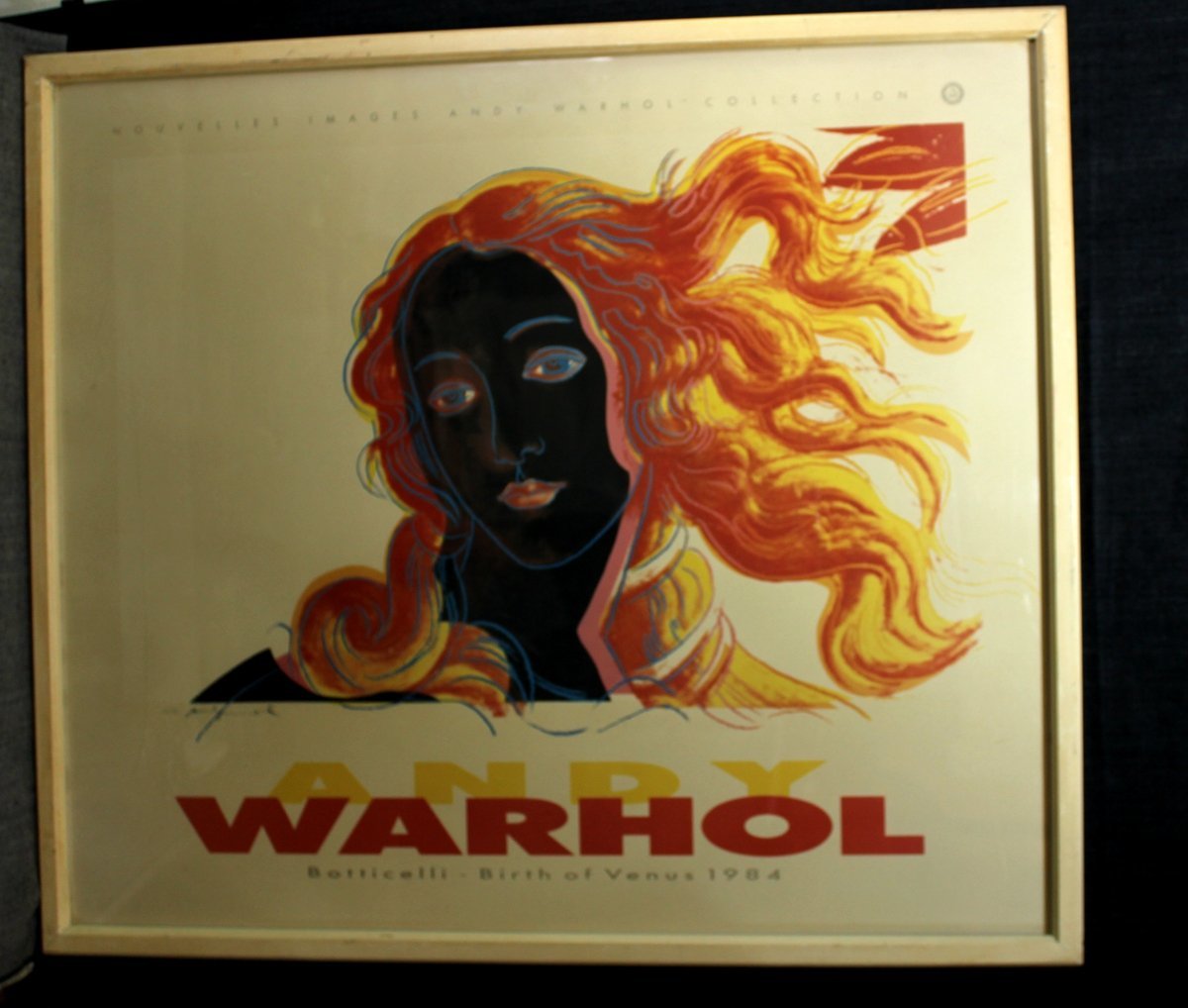Andy Warhol - Botticelli， Birth of Venus 1984　版画