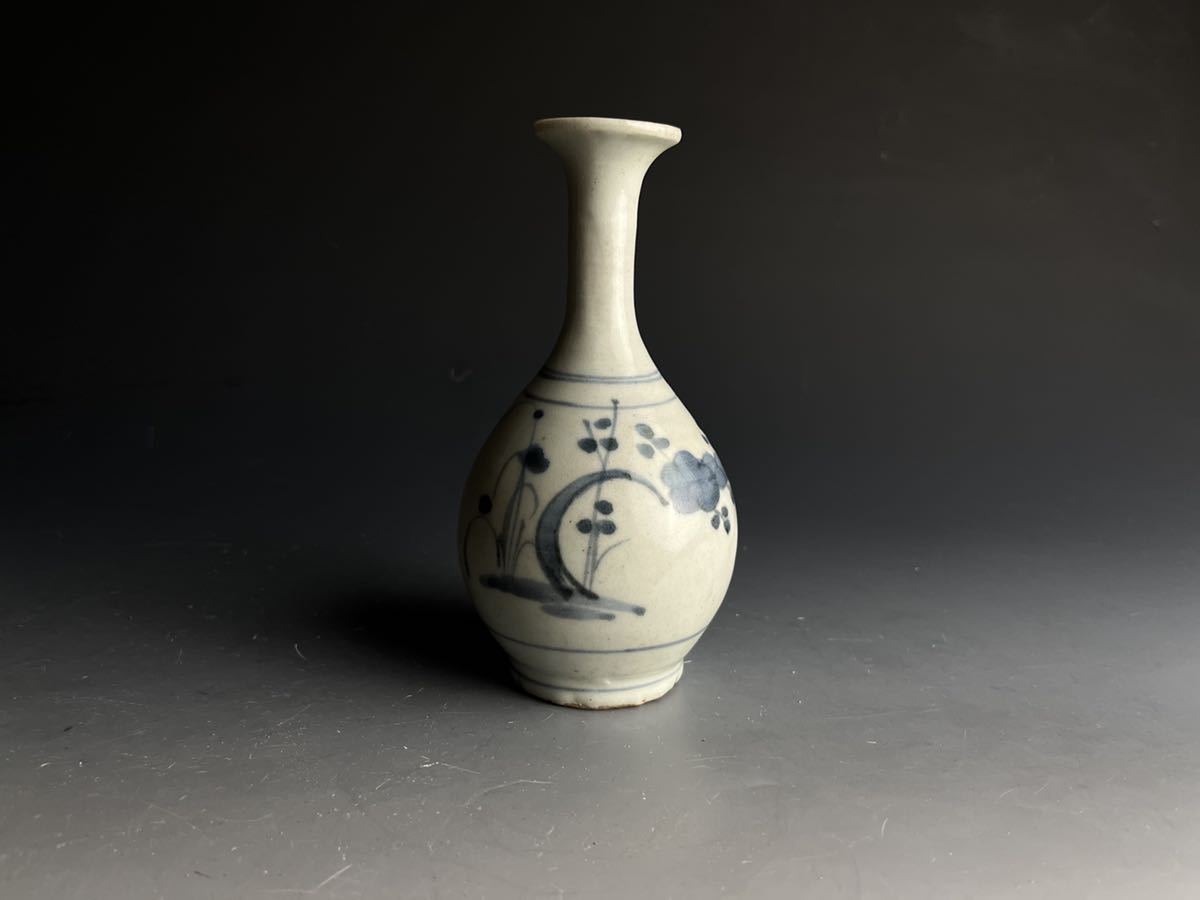 之 古伊万里 徳利 染付 初期伊万里 梅文(染付)|売買された 之 古伊万里 徳利 染付 初期伊万里 梅文(染付)|売買された