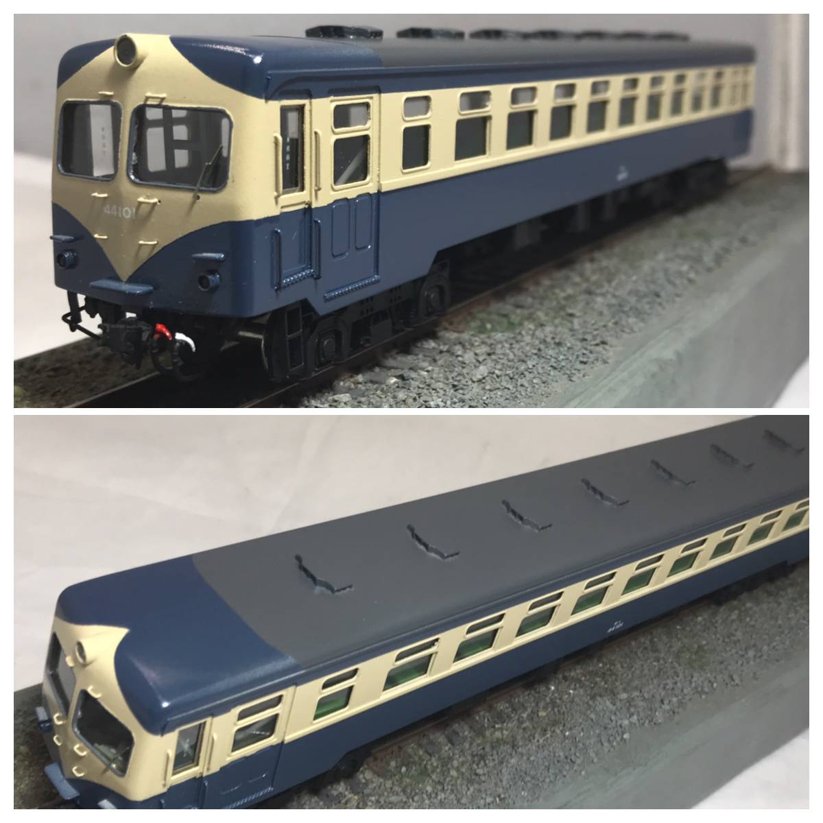 フェニックス模型店のB.B.キット 国鉄電気式気動車キハ44100 3両