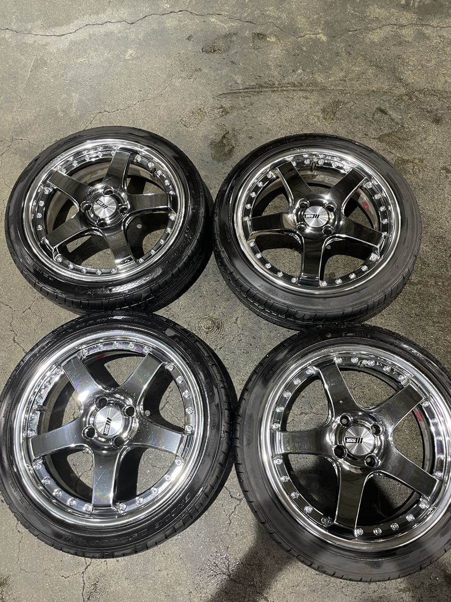 SSR プロフェッサー SP4 深リム 16インチ PCD100 6.5J 7.0J 自動車