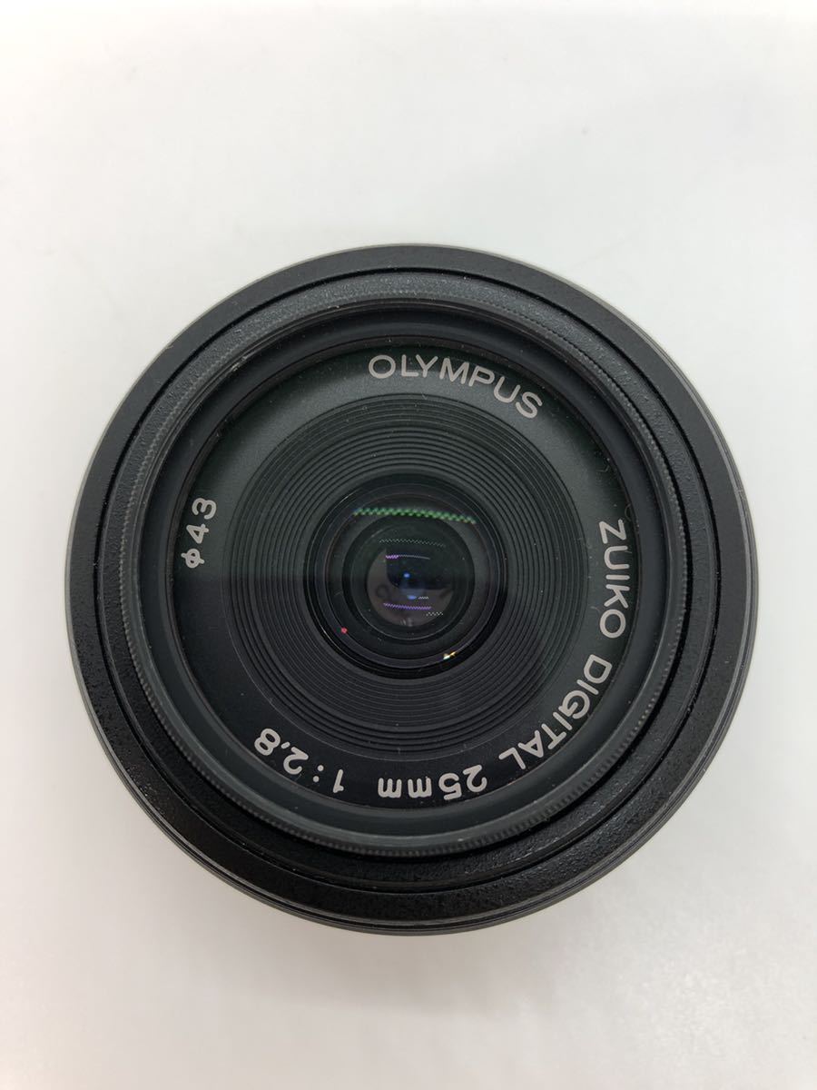 OLYMPUS ZUIKO DIGITAL 25mm 1:2.8 オリンパス レンズ パンケーキ