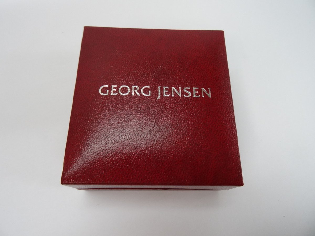 Y-6617】GEORG JENSEN 925 S 375 ブローチ 約20g アクセサリー
