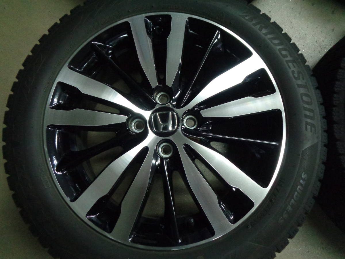 ホンダフィットRS GK5純正ホイール☆ブリヂストン ブリザックVRX2☆185