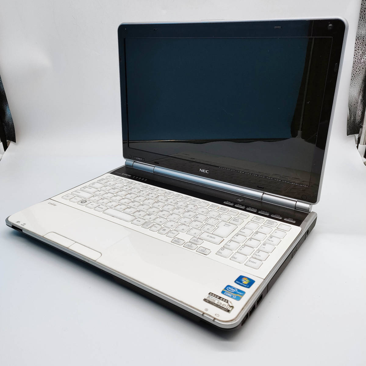 ☆NEC☆LL750/F☆i7第2世代☆ジャンク☆クリスタルホワイト☆
