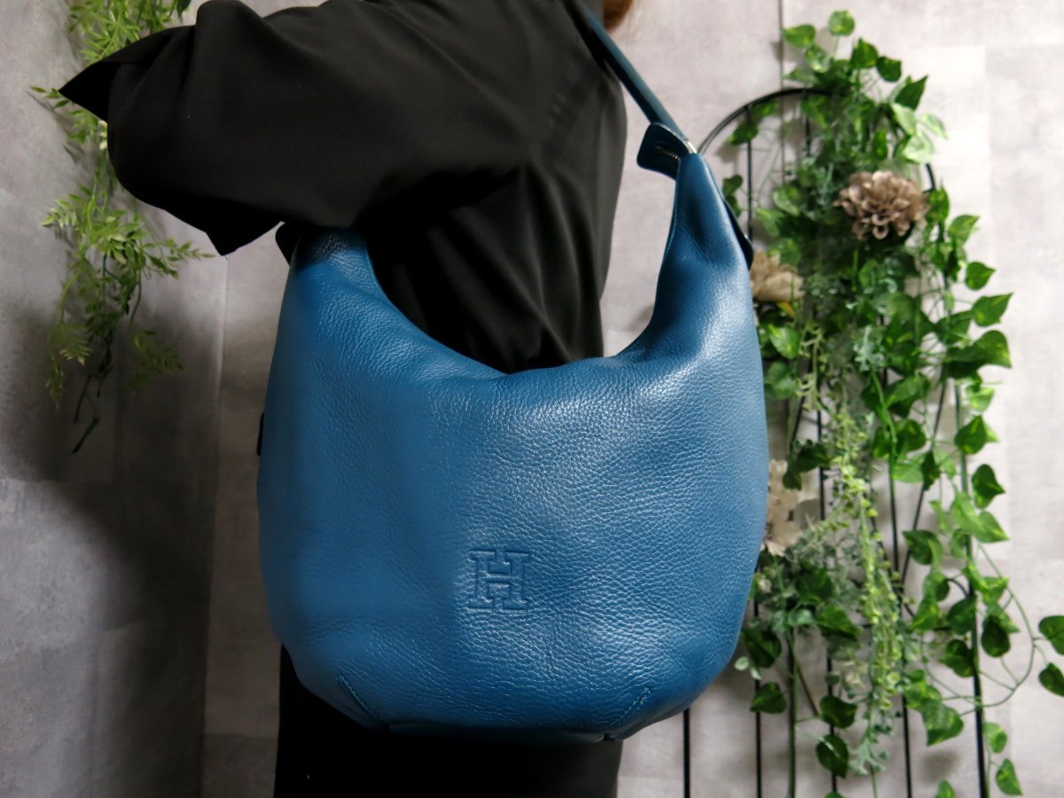 ヒロフ HIROFU トートバッグ - レザー ボルドー 美品 バッグ