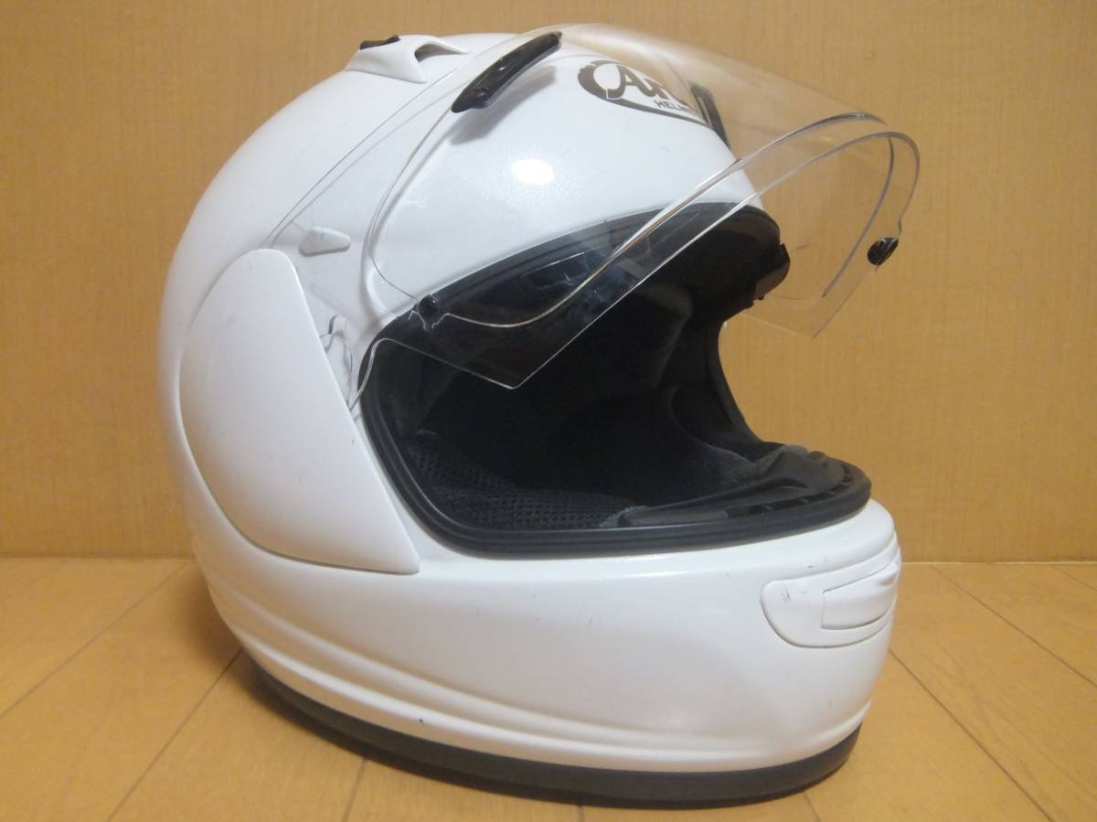 アライ Arai QUANTUM-J ヘルメット クアンタムJ フルフェイスヘルメット 中古品 M [クアンタム-J | Mサイズ Webike 中古美品Arai NAKANO 57・58cm 黒